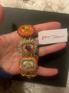 Betsey Johnson Unique Statement Bracelet